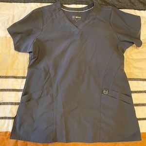 Charcoal WonderWink Scrub Set